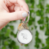  Enjoy the Ride: Minimalist DAILYMIEN  Keychain キーホルダー (手)