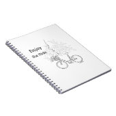  Enjoy the Ride: Minimalist DAILYMIEN  Notebook  ノートブック (右側)