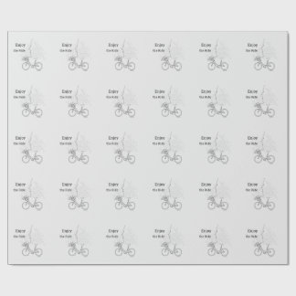  Enjoy the Ride: Minimalist DAILYMIEN Wrapping Pap ラッピングペーパー