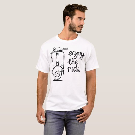 Enjoy the ride tシャツ (正面フル)