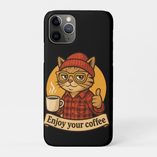 Enjoy Your Coffee Case-Mate iPhoneケース (裏)