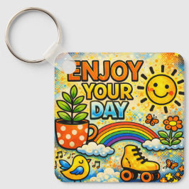 Enjoy Your Day Keychain キーホルダー