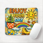 Enjoy Your Day Mousepad マウスパッド (マウス)