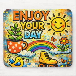 Enjoy Your Day Mousepad マウスパッド