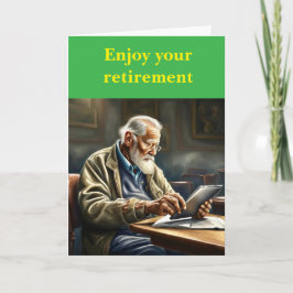 Enjoy your retirement. カード