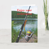Enjoy your retirement. カード (正面)