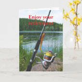 Enjoy your retirement. カード (黄色い花)
