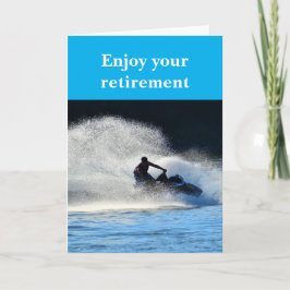 Enjoy your retirement. カード
