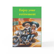 Enjoy your retirement.