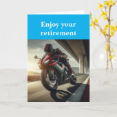 Enjoy your retirement. カード (黄色い花)