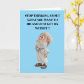 Enjoy your retirement. カード (黄色い花)