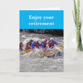 Enjoy your retirement. カード (正面)