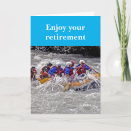 Enjoy your retirement. カード