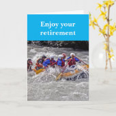 Enjoy your retirement. カード (黄色い花)