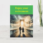 Enjoy your retirement. カード (正面)
