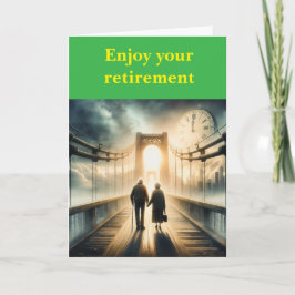 Enjoy your retirement. カード