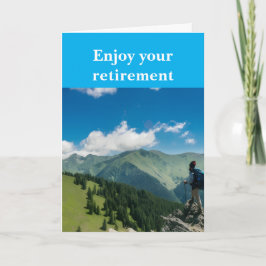 Enjoy your retirement. カード