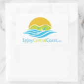 EnjoyCentralCoast.comシール 長方形シール (バッグ)