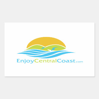 EnjoyCentralCoast.comシール 長方形シール