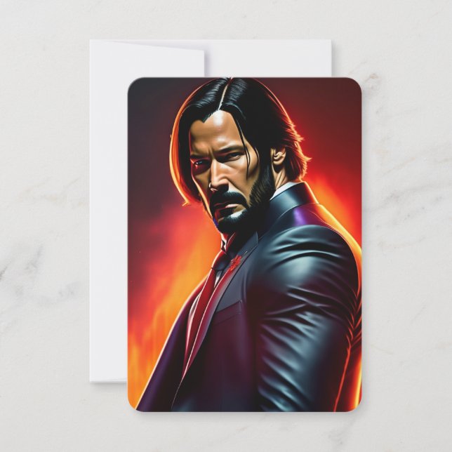 Enkele kaart John Wick. (正面)