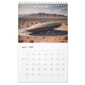 Enkele Pagina KleinKalender, Wit カレンダー (3月 2026)