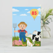 enkele verjaardagskaart 85 jaar (boerderij) シーズンカード (スタンド正面)