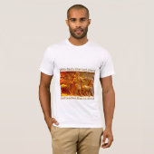 ENKI失った Bella Canvas Tシャツのコード Tシャツ (正面フル)