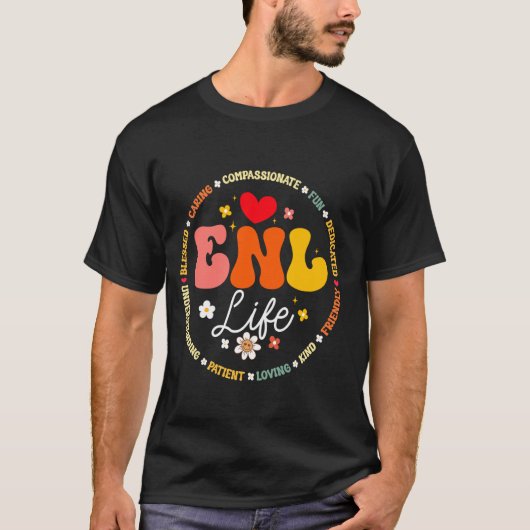 ENLライフ先生分隊English New Language Squad Tシャツ (正面)