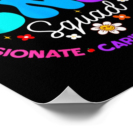 Enl Squad Teacher Squad English New Language Crew  ポスター (角)