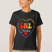 Enl Teacher Squad English New Language Squad Crew  Tシャツ (正面)
