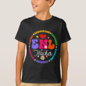 Enl Teacher Squad English New Language Squad Crew  Tシャツ (正面)
