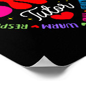 Enl Tutor Teacher Squad English New Language Squad ポスター (角)