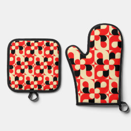 Enlaces 鍋つかみ&鍋敷きセット