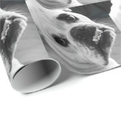 Enlgishのブルドッグの静止したギフト用包装紙 ラッピングペーパー (ロールコーナー)