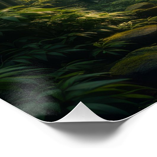 Enlightened Path: The Bamboo Forest Sanctuary ポスター (コーナー)