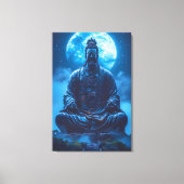 Enlightenment in Blue キャンバスプリント (正面)