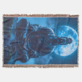 Enlightenment in Blue スローブランケット (正面)