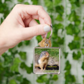 Enlightment/かわいいGroundhog Keychain キーホルダー (手)