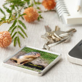 Enlightment/かわいいGroundhog Keychain キーホルダー (側面)