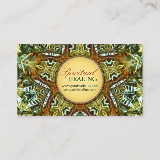 Enlightment Starニューエイジ名刺 名刺 (裏面)