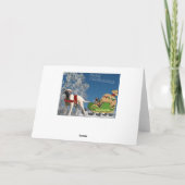 Enlish Mastiff und French Bulldog Schlitten シーズンカード (裏面)