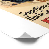 "Enlist"古い叔父サム米国軍隊ポスター ポスター (角)