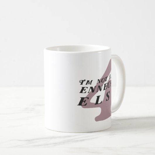 Enneagramのタイプ4おもしろマグカップ コーヒーマグカップ (正面右)