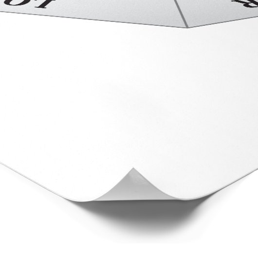 Enneagramパーソナリティの種類マップグラフ – 色 ポスター (角)