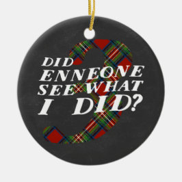 Enneagram 3のクリスマスのテーマのオーナメント セラミックオーナメント