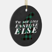 Enneagram 4のクリスマスのテーマのオーナメント セラミックオーナメント (右)