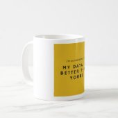 Enneagram 5のv.3マグ コーヒーマグカップ (正面左)