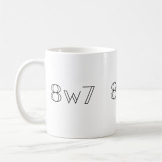 Enneagram 8w7 Mug コーヒーマグカップ