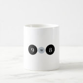 Enneagram 9w8 Mug コーヒーマグカップ (中央)