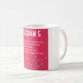 Enneagram Limerickコレクション – タイプ5コーヒーマグ コーヒーマグカップ (正面右)